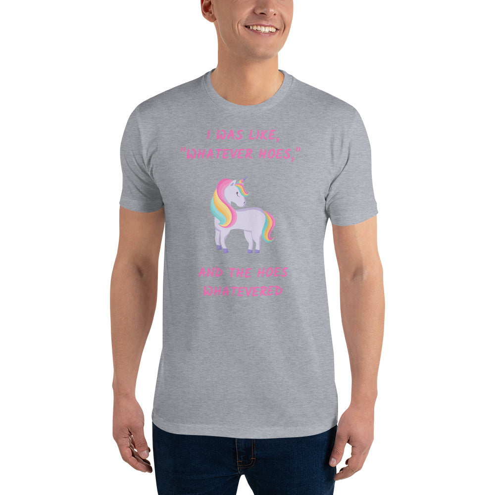 An The Hoes Whatevered | Fitted T-Shirt