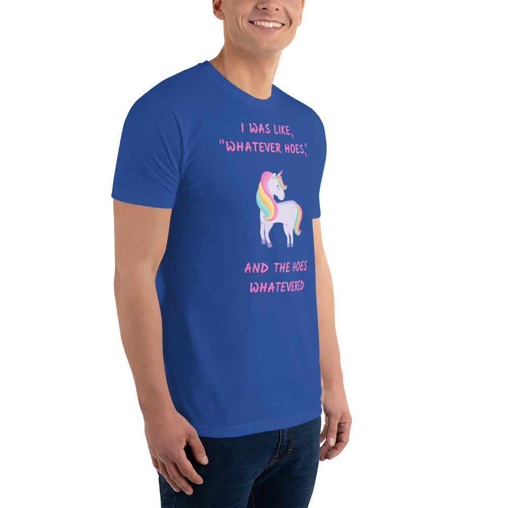 An The Hoes Whatevered | Fitted T-Shirt