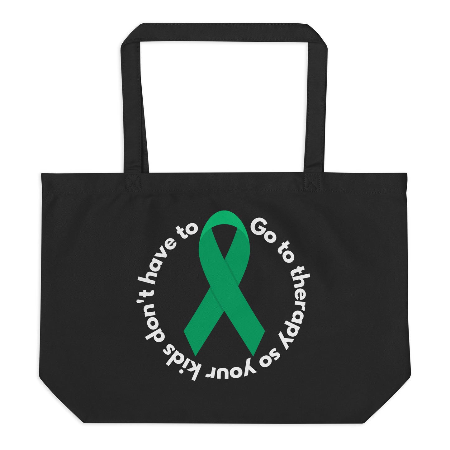 Go To Therapy | Large Tote Bag