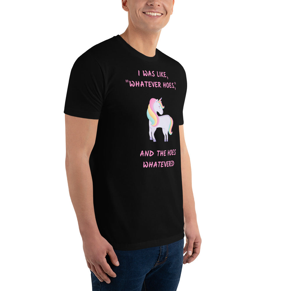 An The Hoes Whatevered | Fitted T-Shirt