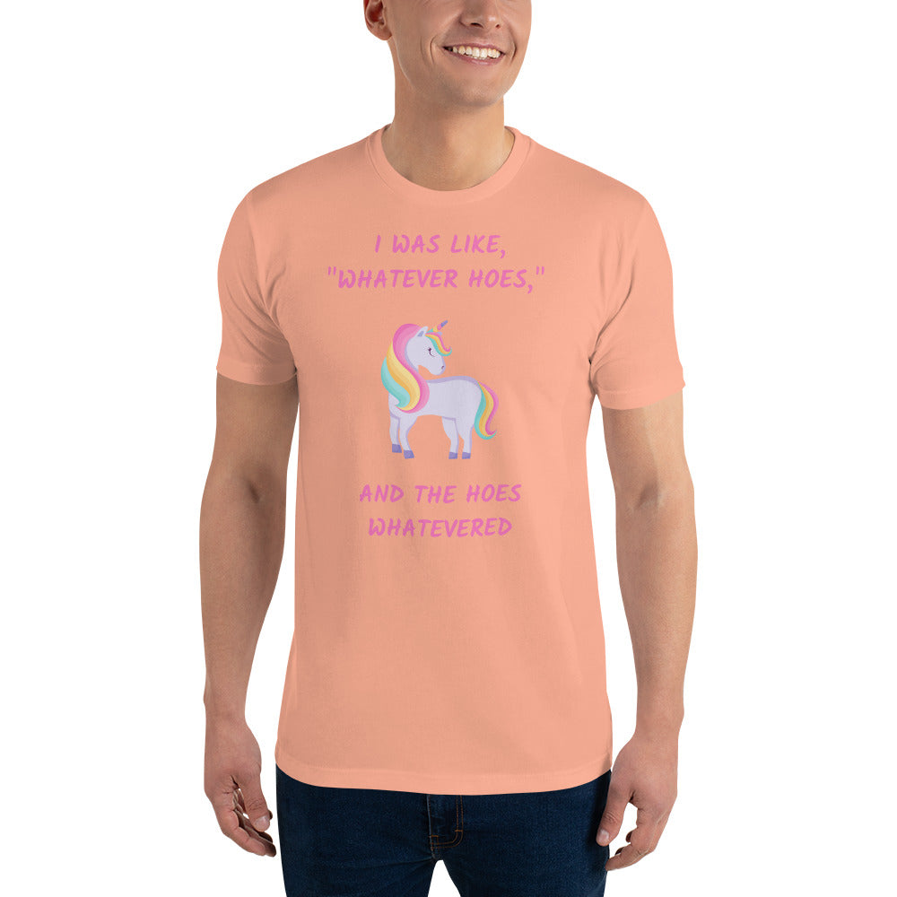 An The Hoes Whatevered | Fitted T-Shirt