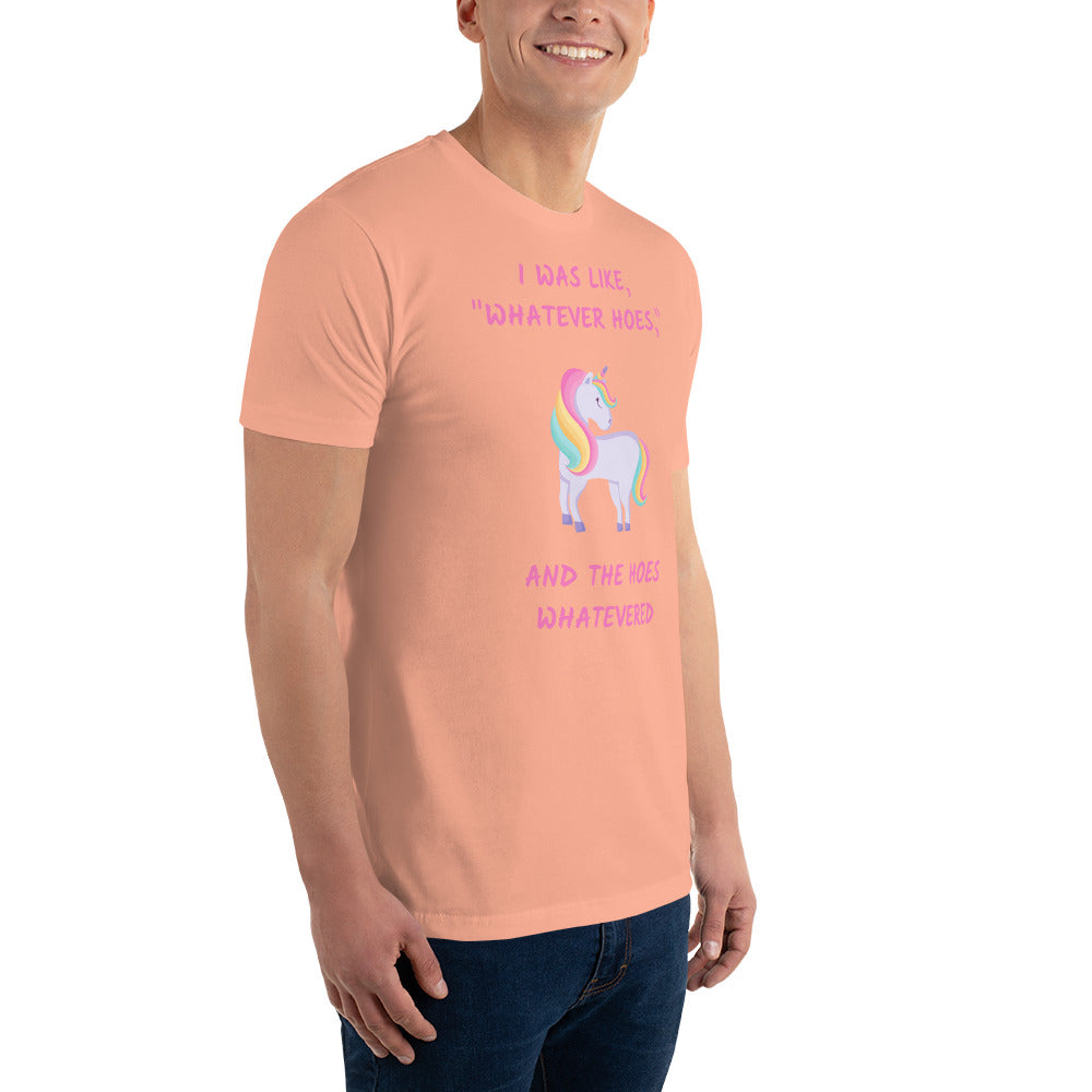 An The Hoes Whatevered | Fitted T-Shirt