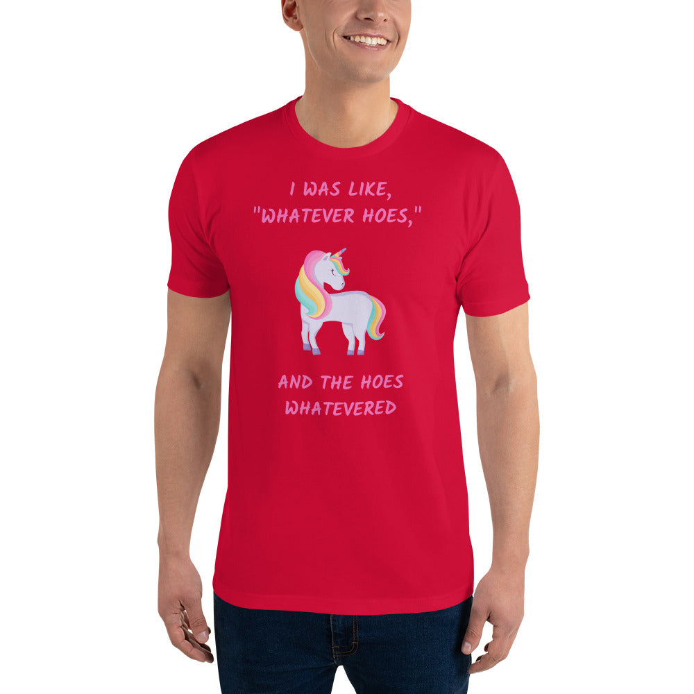 An The Hoes Whatevered | Fitted T-Shirt