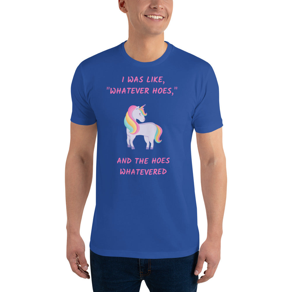 An The Hoes Whatevered | Fitted T-Shirt